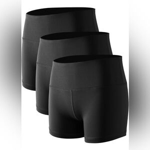 Women's High-Waisted Shorts 6 Pack